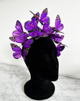 Day of the Dead Purple Headband