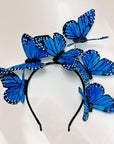 Sapphire Butterfly Headband