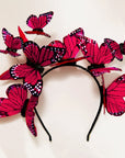 The Red Queen Butterfly Fascinator