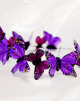 Ultra Violet Butterfly Crown